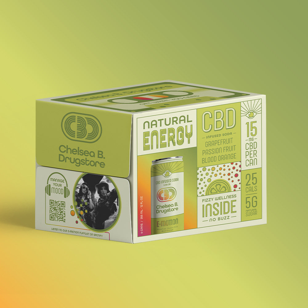 E-Motion 6 Pack: Energy (15MG CBD)