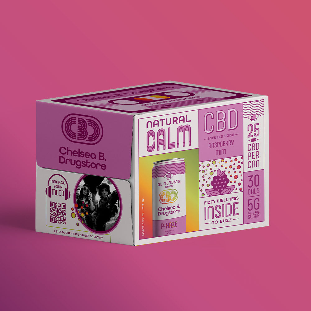 P-Haze 6 Pack: Calm (25MG CBD)